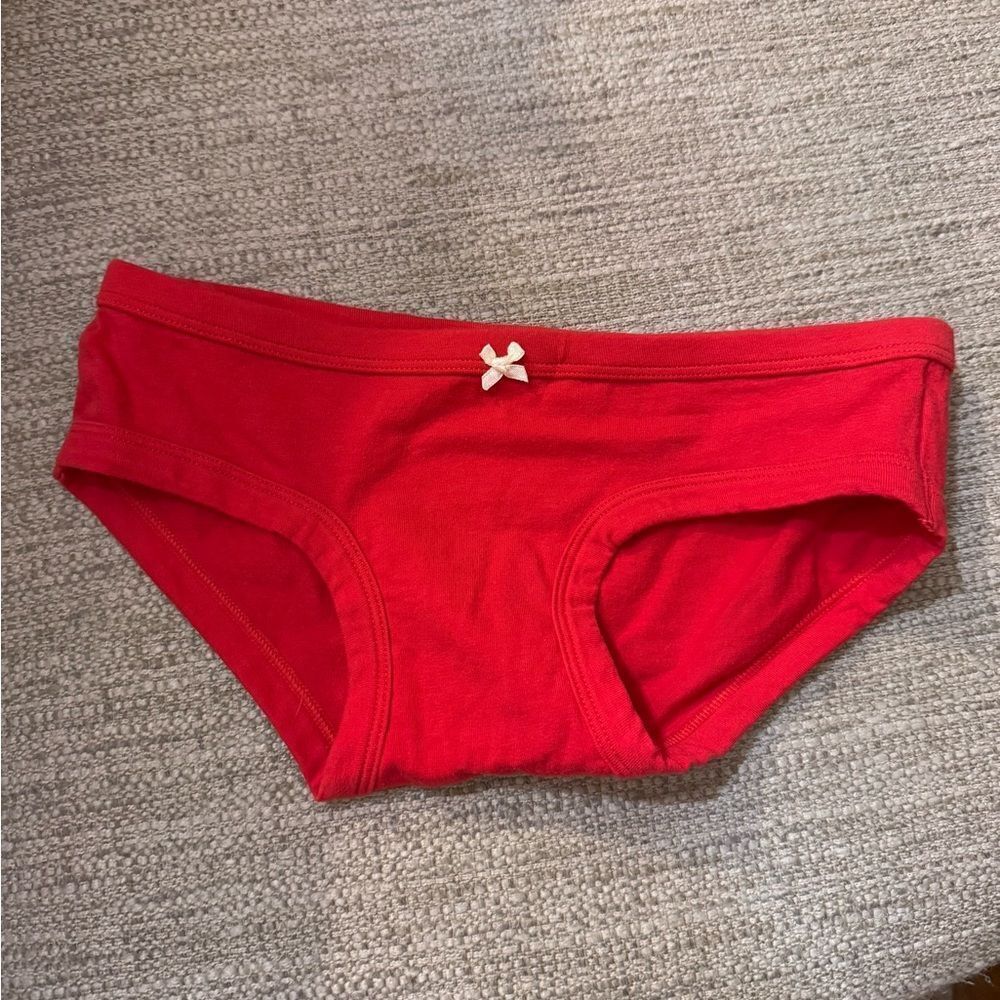 Aerie size XS red Be Merry boybrief panties